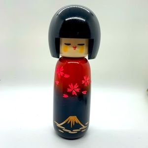 Modern Creative KOKESHI DOLL Sakura & Fuji “Sakurafuji”